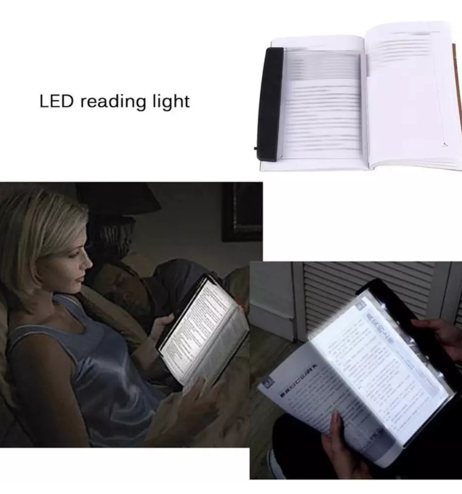 Panel Led Lectura Nocturna Luz Blanca Ultradelgada