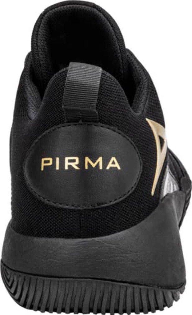 TENIS DEPORTIVO CABALLERO BASKETBALL PIRMA BRASIL NEGRO/ORO