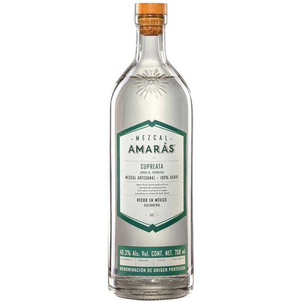Mezcal Amaras Cupreata - mezcal artesanal 100 % Agave 750 ml