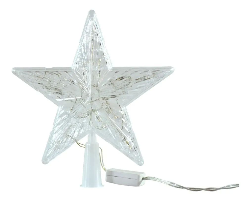Estrella Serie De Luces Navideñas 15 Luces Multicolor