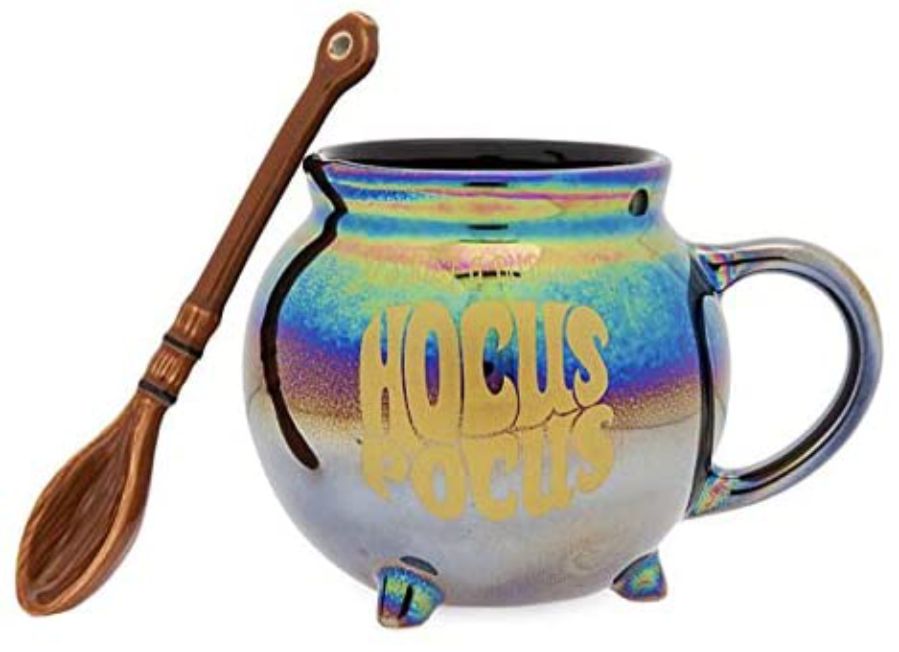 Hocus Pocus Taza Con Cuchara Disney Store Tarro