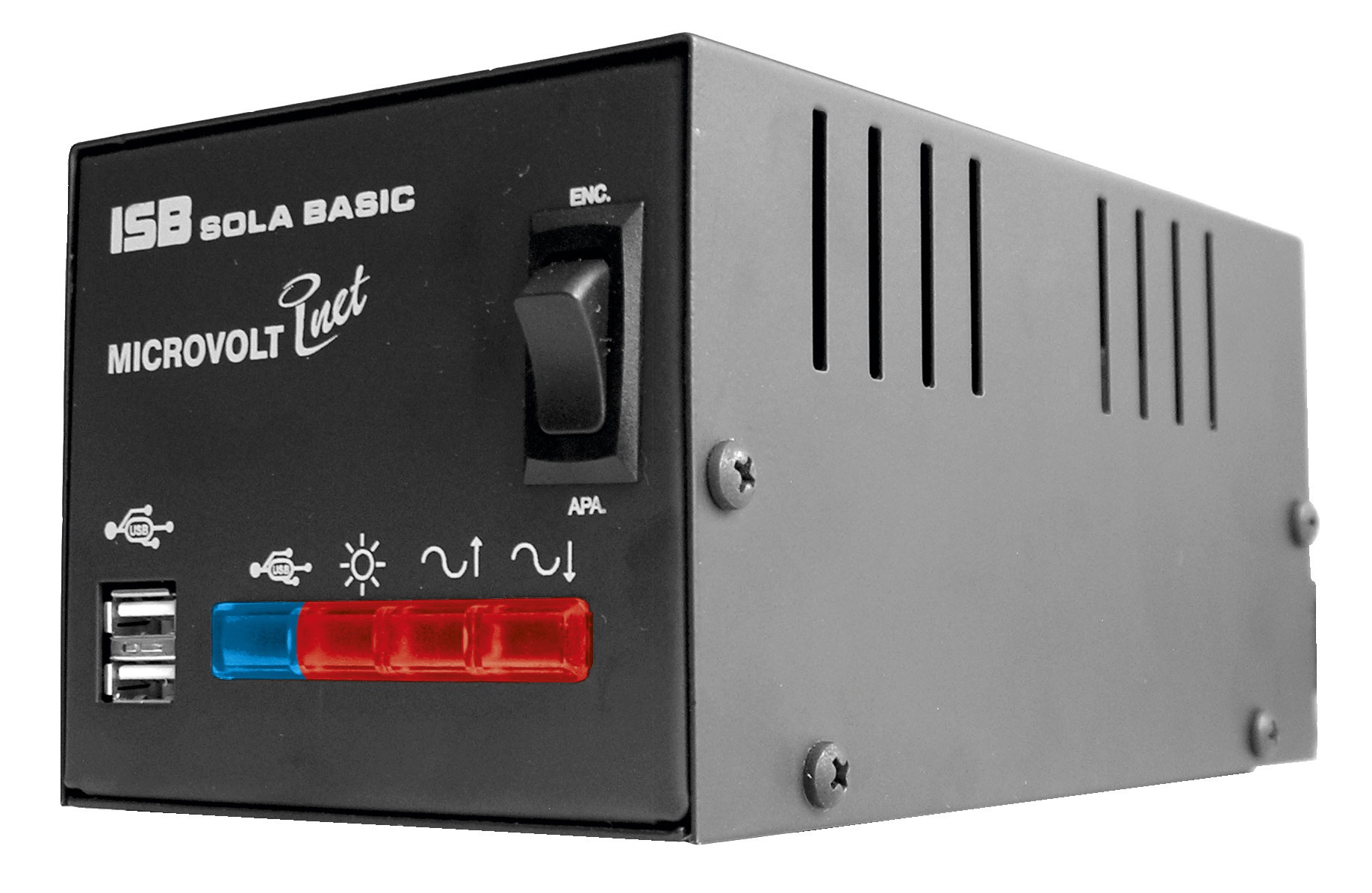 Regulador De Voltaje Sola Basic DN-21-172 con 2 Puertos USB / 1700VA