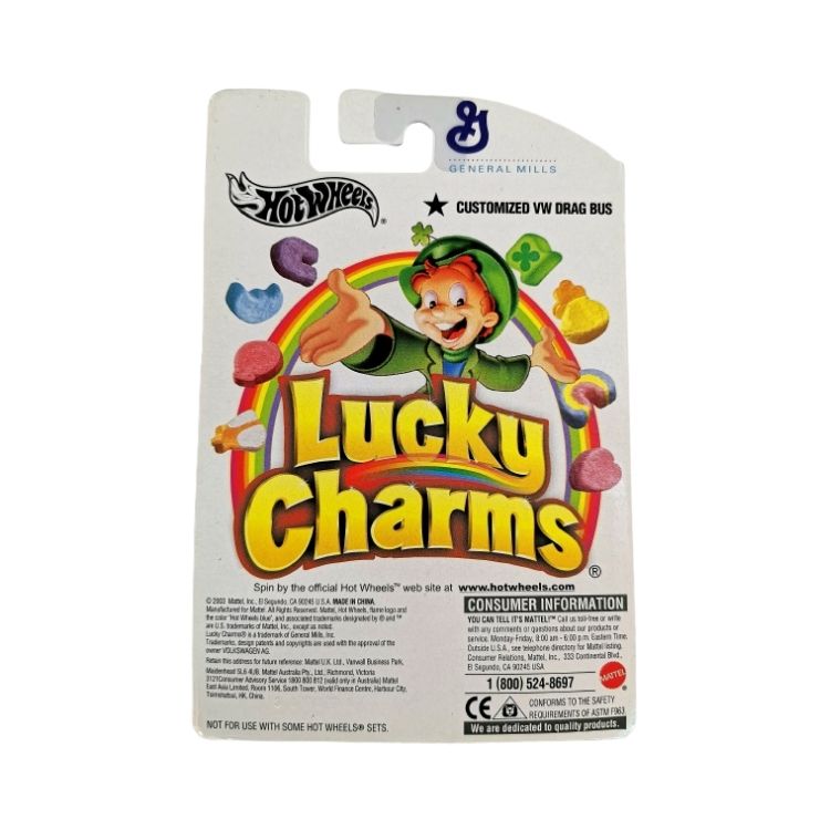 Hot Wheels Volkswagen Drag Bus Lucky Charms