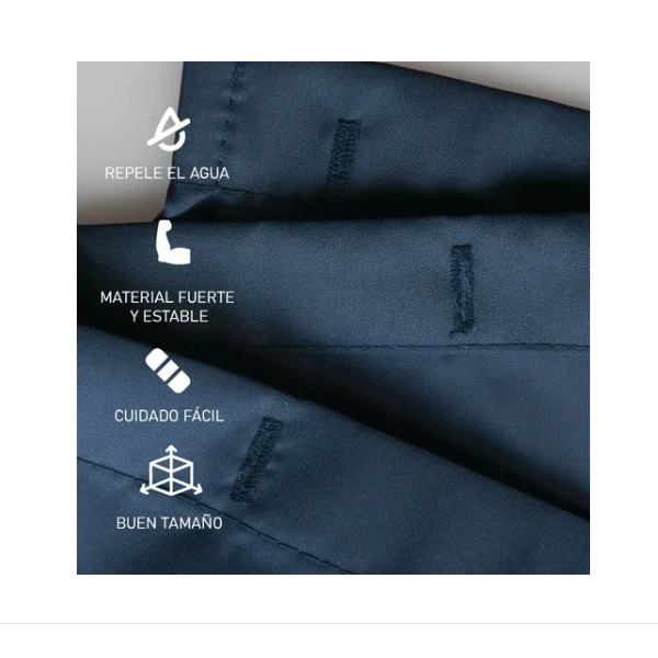 Cortina Poliéster De Baño Impermeable 183x183cm