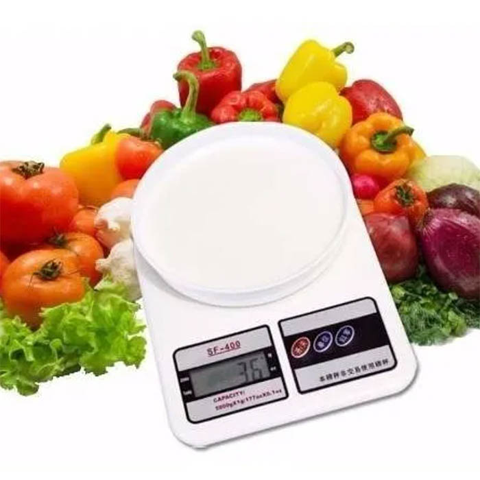 SF Bascula balanza peso de cocina digital electronica 7Kg Para Pesar  Alimentos