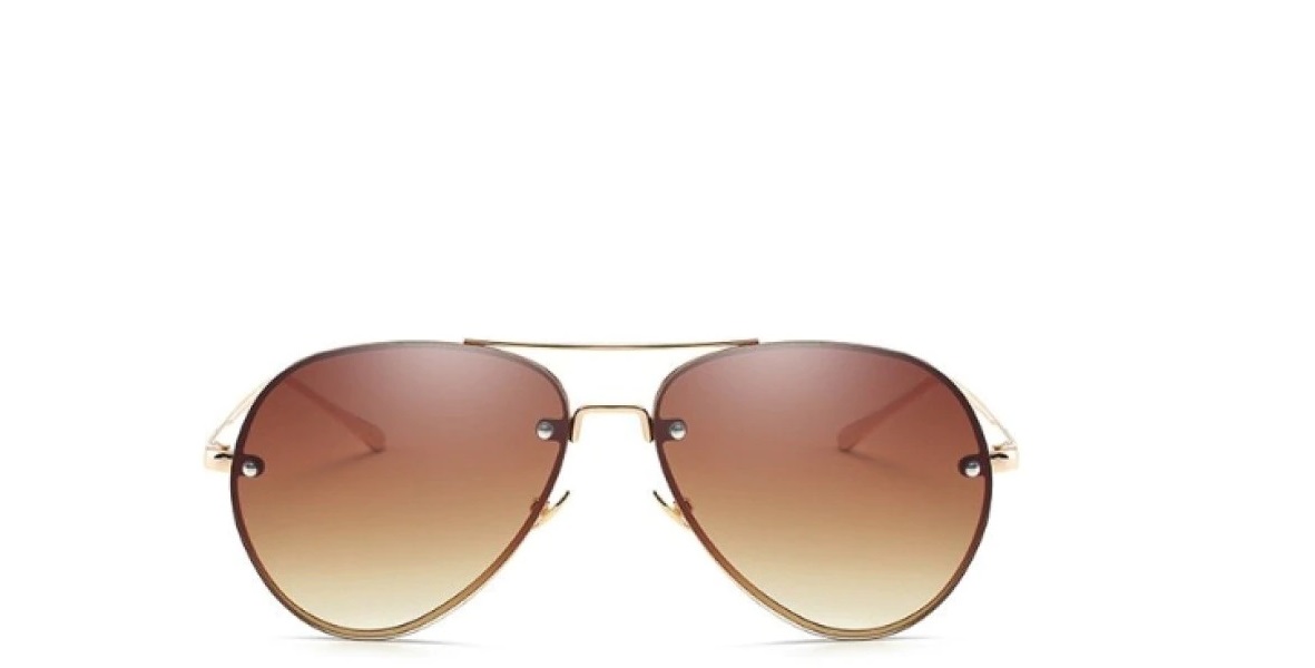 Lentes De Sol Aviador Mykonos Café By Rebel