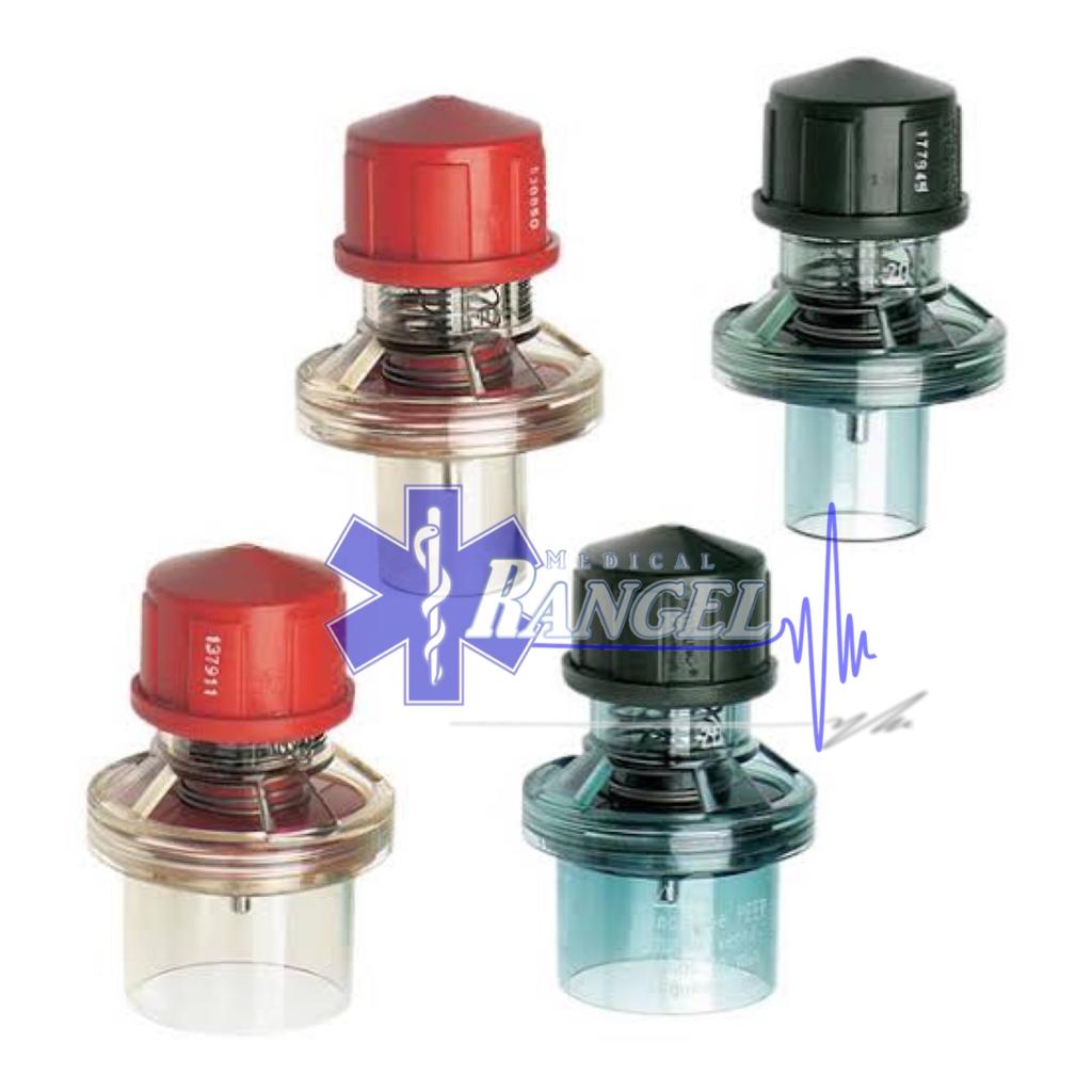 VALVULA PEEP AMBU AJUSTABLE ENTRE 1.5 - 20 CM H2O DE 30 MM