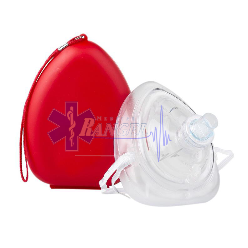 MASCARILLA POCKET MASK RCP C/FILTRO C/ESTUCHE