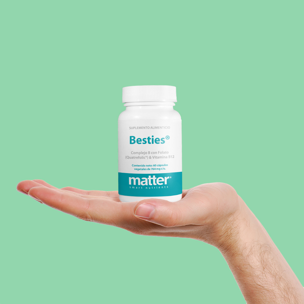 Complejo B en forma activa con Folato 60 Cápsulas Besties