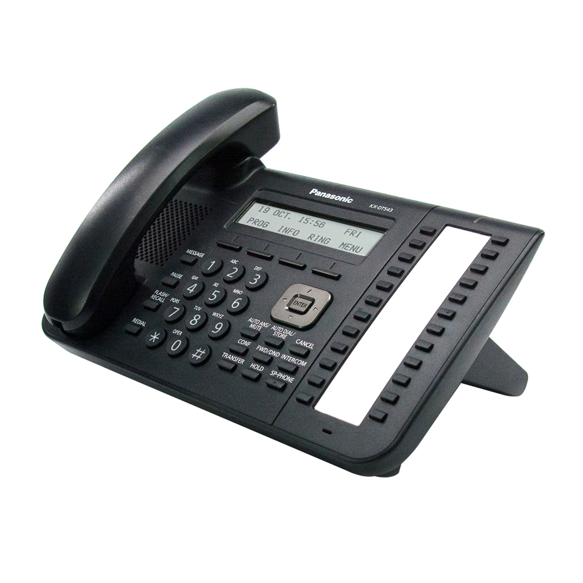 Teléfono Propietario Digital Panasonic KX-DT543X-B Negro