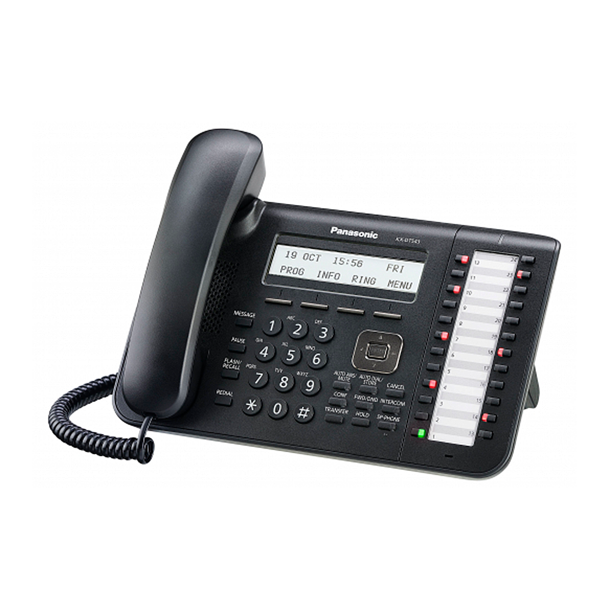 Teléfono Propietario Digital Panasonic KX-DT543X-B Negro