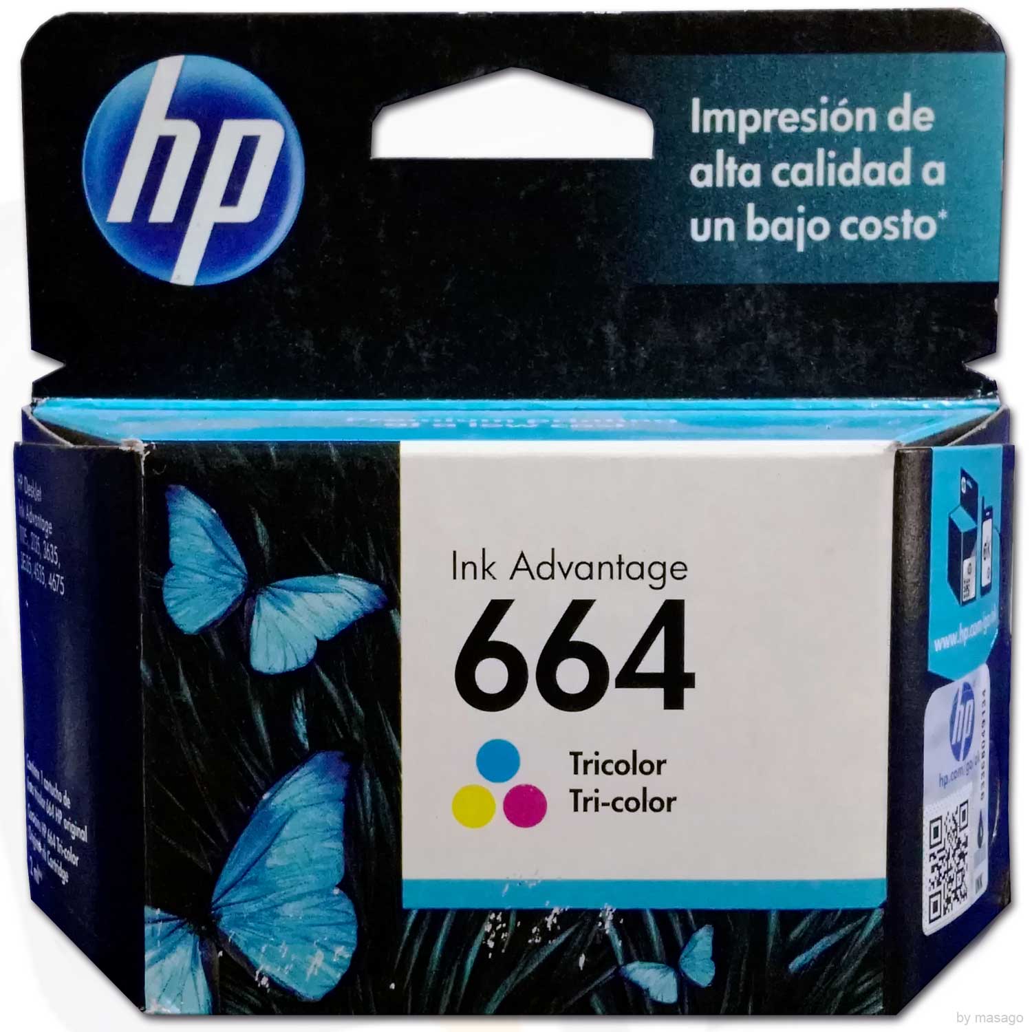 Combo Cartuchos De Tinta Original Hp 664 Color Y Negro