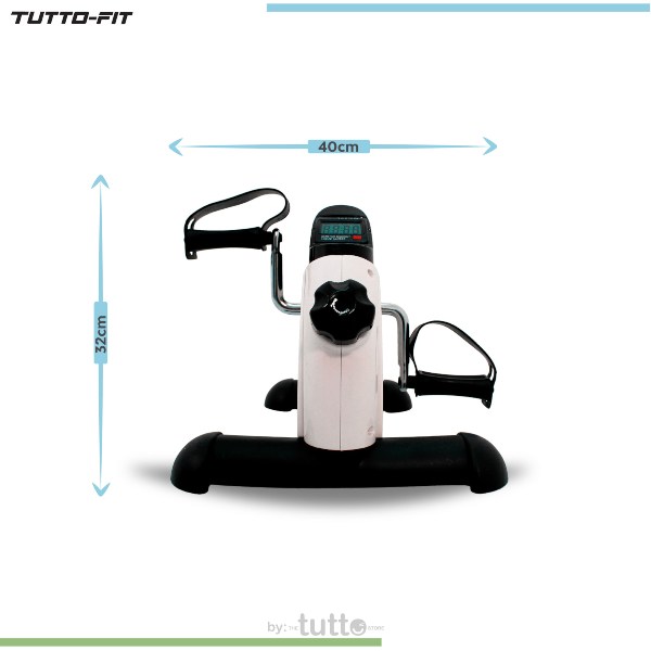 Mini Bicicleta Fija Escritorio Rehabilitación Fitness Cardio