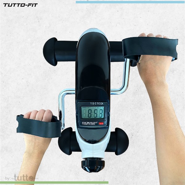 Mini Bicicleta Fija Escritorio Rehabilitación Fitness Cardio