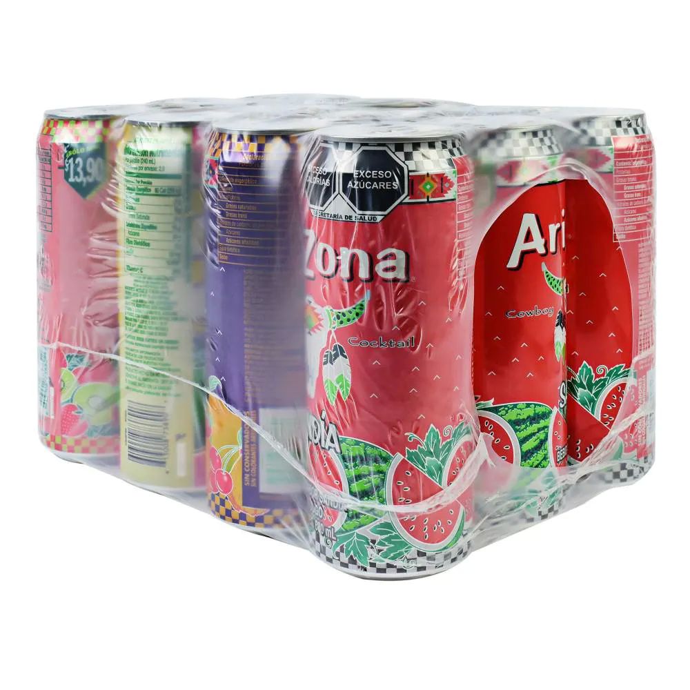 Bebida de Frutas Arizona Sabores Surtidos 12 pzas de 680 ml