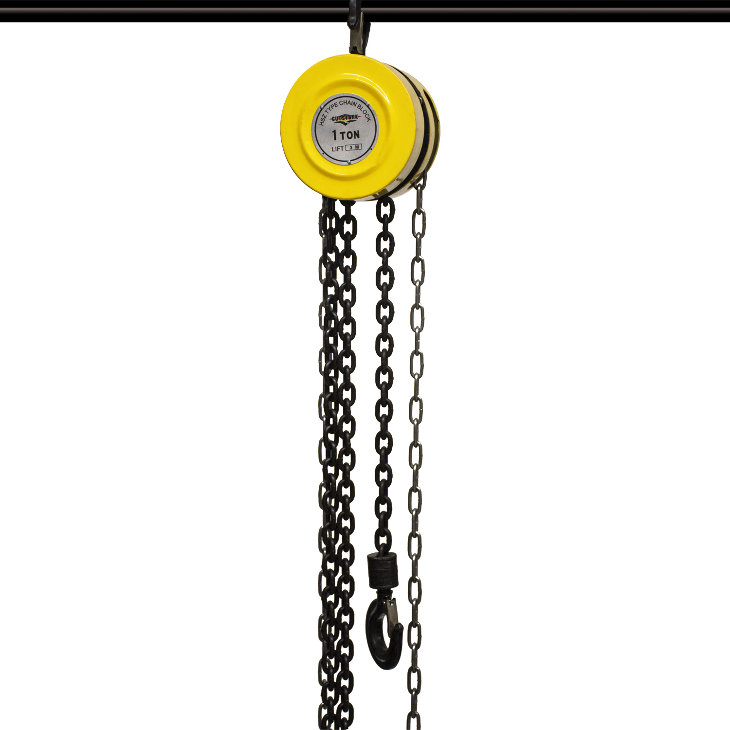 Polipasto Garrucha Manual 1000kg 1 Ton Cadena de Mano 23 m Cadena Carga 3 m