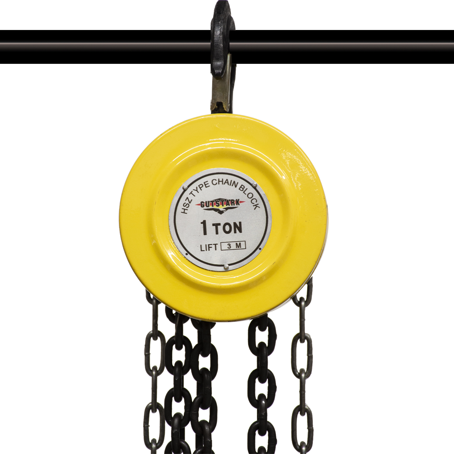Polipasto Garrucha Manual 1000kg 1 Ton Cadena de Mano 23 m Cadena Carga 3 m