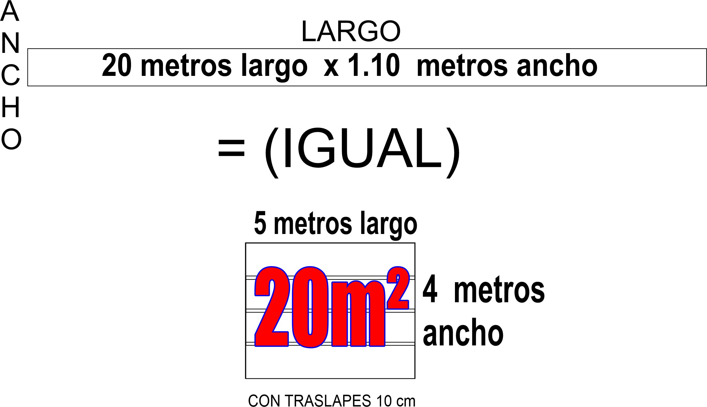 Malla Refuerzo Impermeabilizar Membrana Techo 20m X 1.10 M