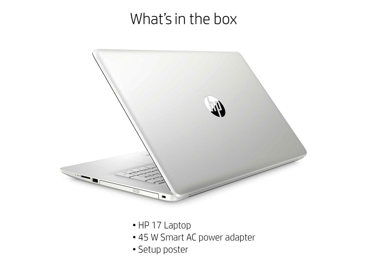 Laptop HP Core I5 1135G7 11TH GEN 1 TB DD + 128 Gb SSd 8GB Ram Pantalla 17.3 1600x900 Video Iris Xe DVD-Rw 