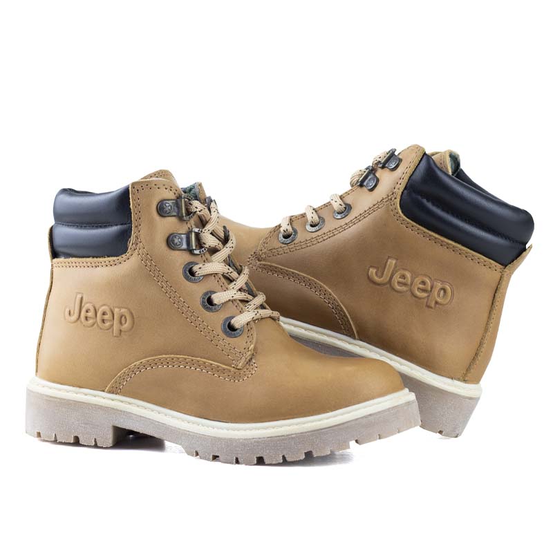 BOTAS JEEP URBANAS PARA NIÑOS JUVENILES 14301 CRAZY MIEL ORIGINAL