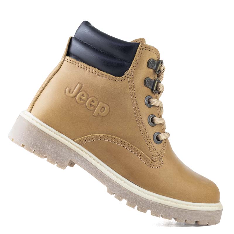 BOTAS JEEP URBANAS PARA NIÑOS JUVENILES 14301 CRAZY MIEL ORIGINAL