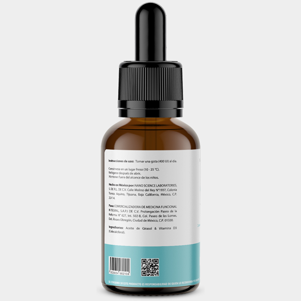 Vitamina D3 en gotas Desol Matter