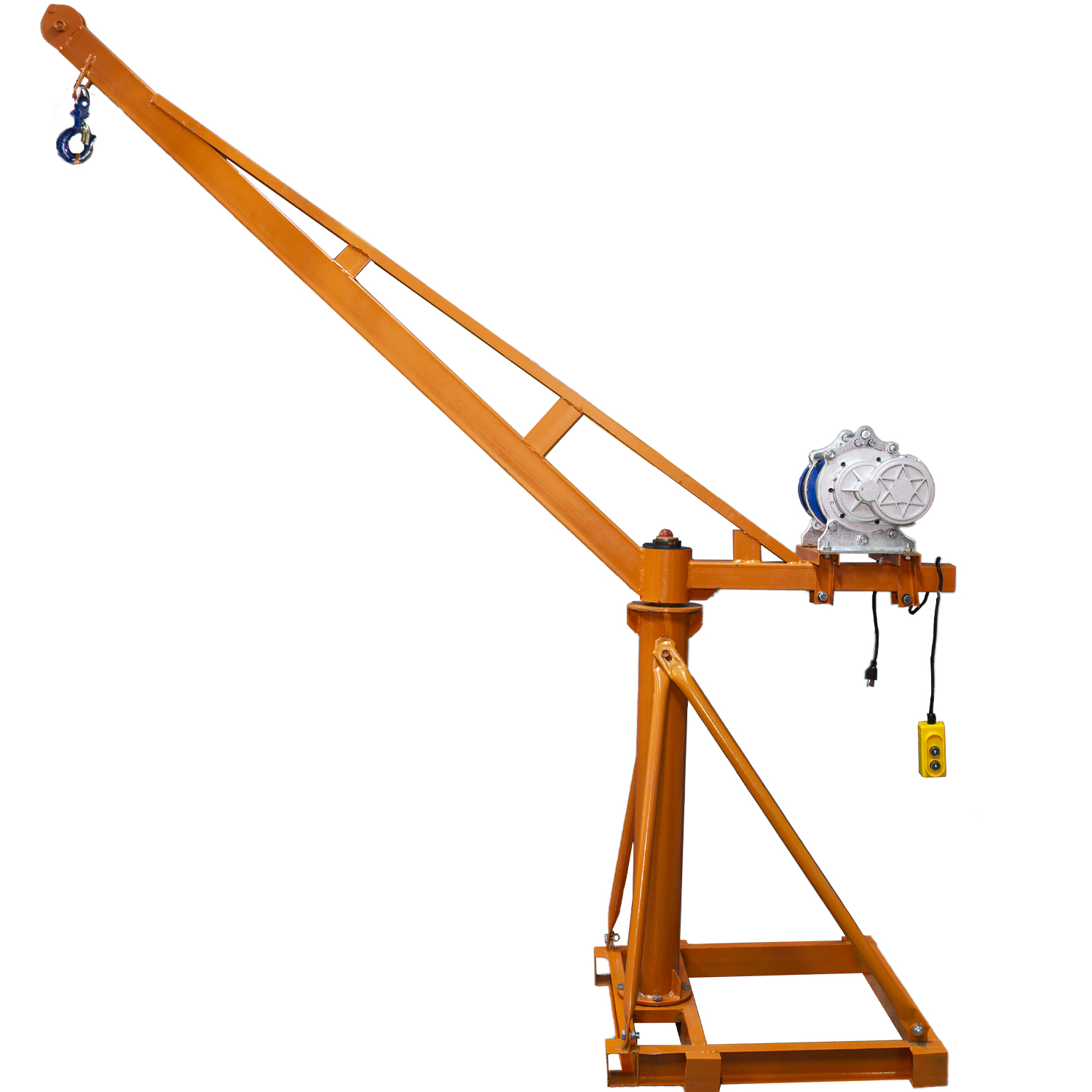 Polipasto Grua Electrico Garrucha Carga 400 Kg  Cable Acero 60 m