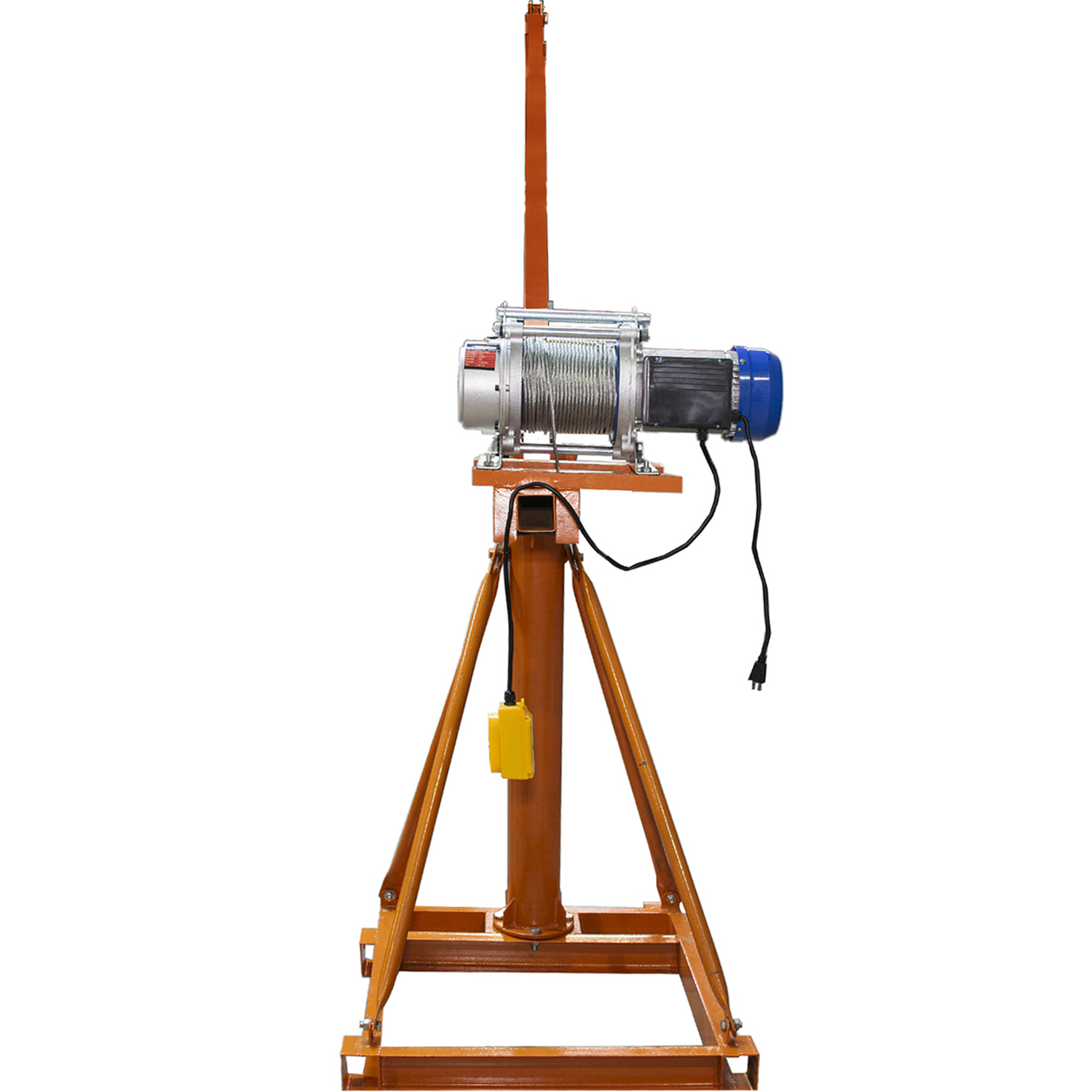 Polipasto Grua Electrico Garrucha Carga 400 Kg  Cable Acero 60 m