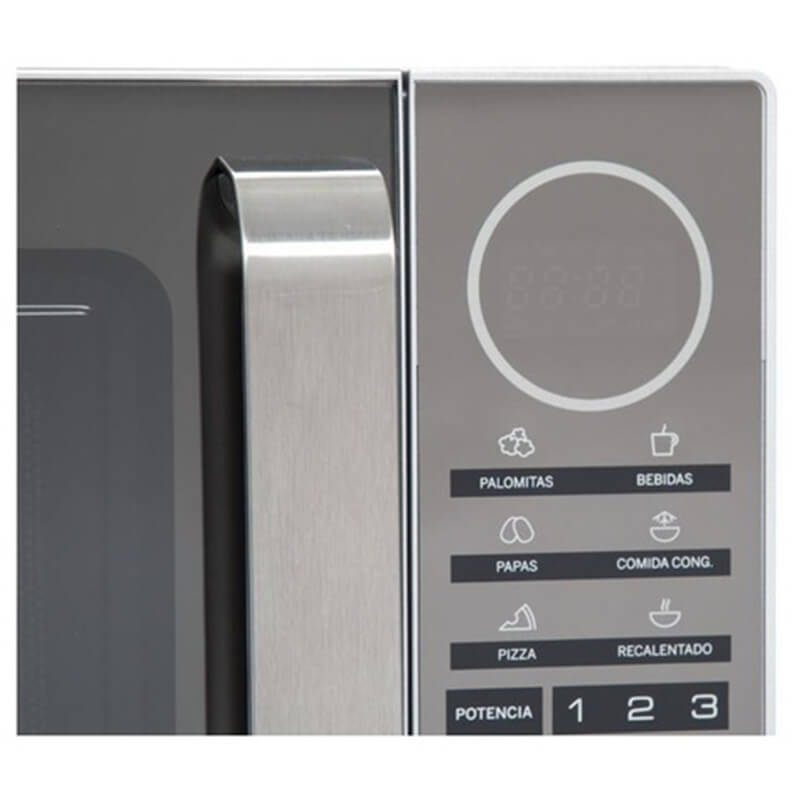 Horno De Microondas Ge MGE07SEJ Plata 10 Niveles 0.7 Pies