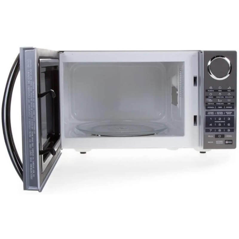 Horno De Microondas Ge MGE07SEJ Plata 10 Niveles 0.7 Pies