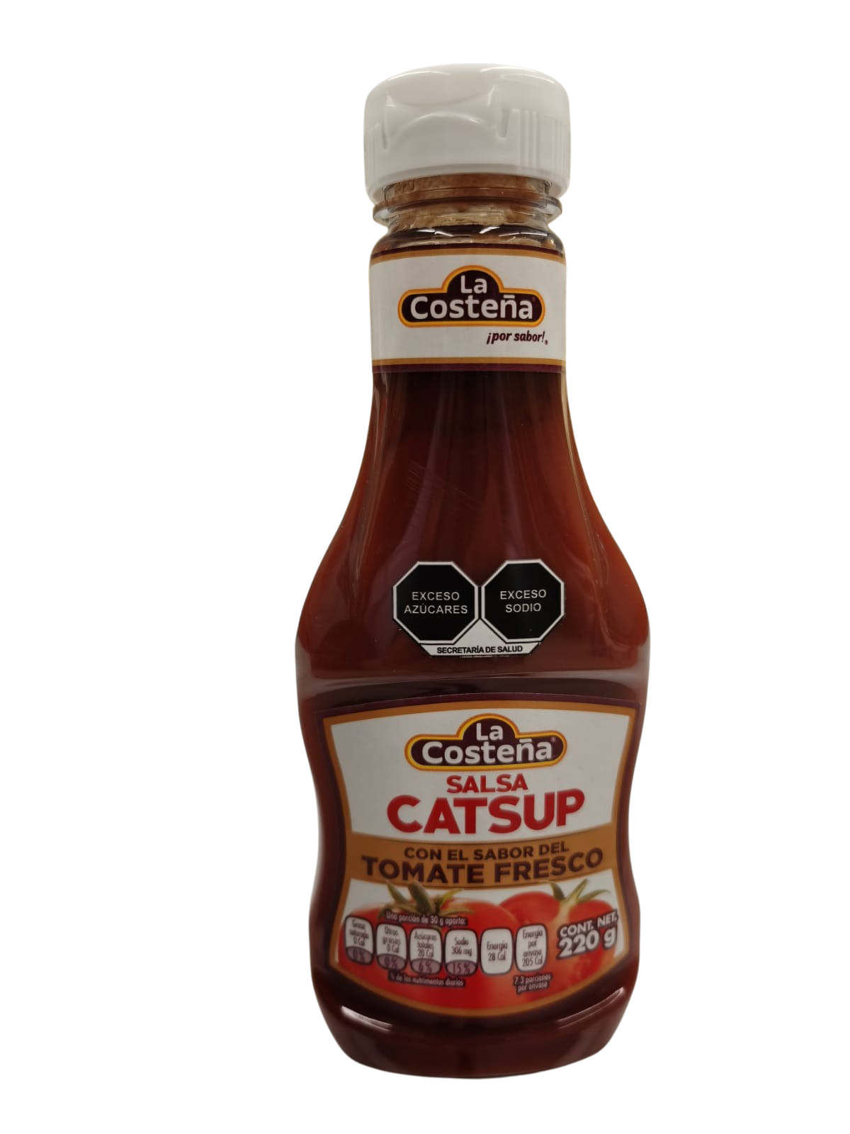 Salsa Cátsup La Costeña 220 grs. Caja 24 Pzas.