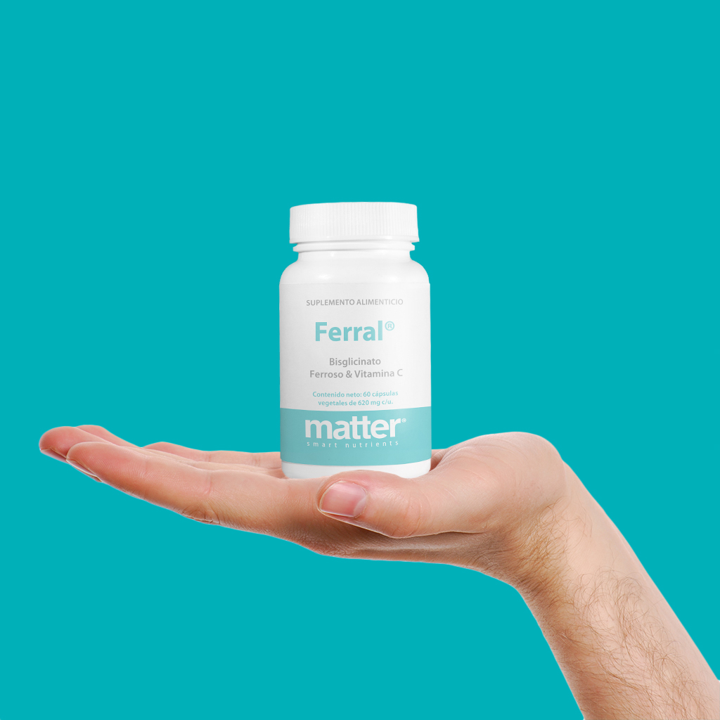 Hierro con vitamina C 60 cápsulas Ferral