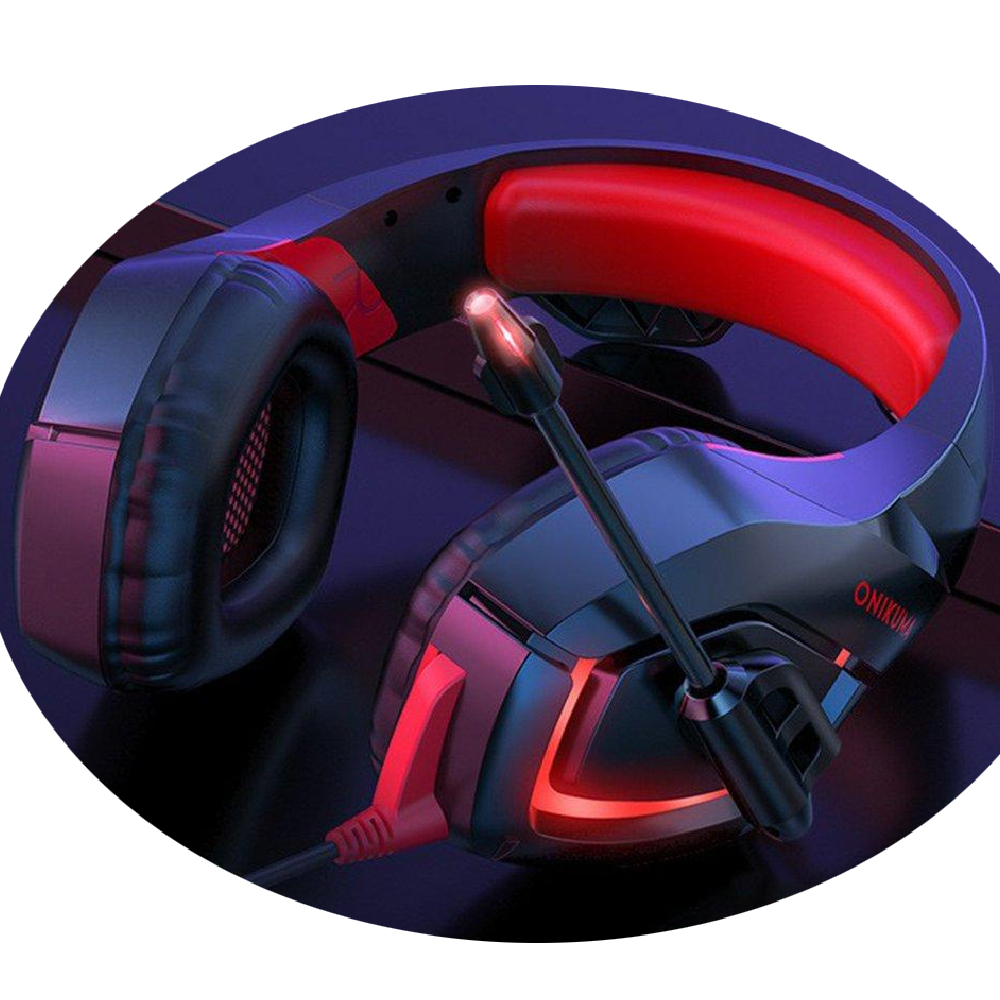 Audífonos Onikuma K1 B (Rojo)