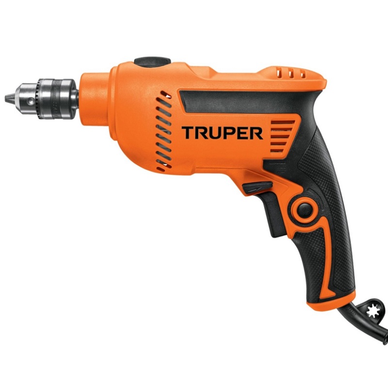 Rotomartillo-Taladro  3/8", profesional, 600 W,velocidad reversible ROTO-3/8A4 TRUPER 