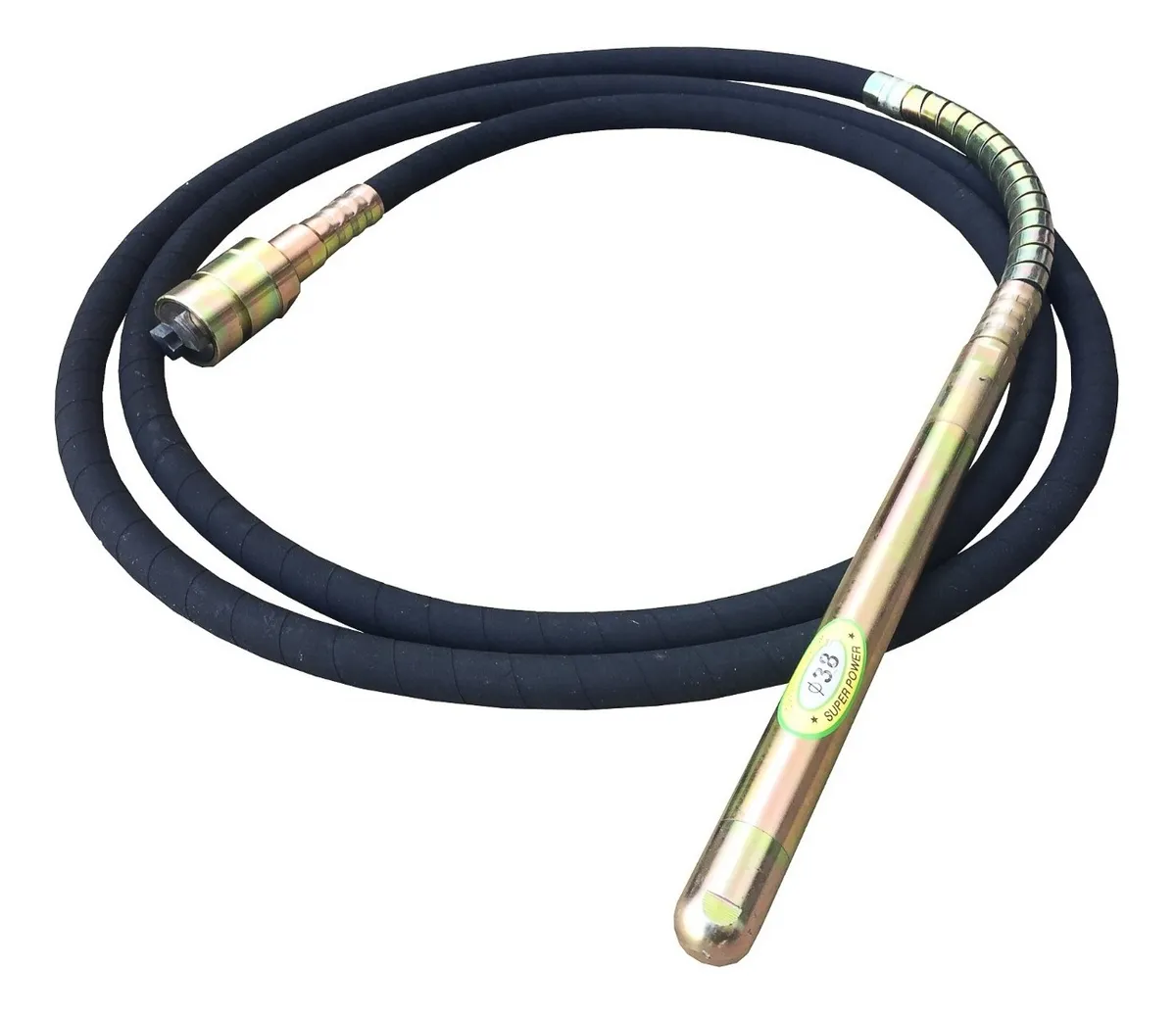 Chicote vibrador concreto Universal 6 metros uso rudo