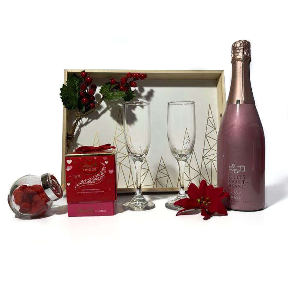 Regalos de aniversario novios vino Clos Montblanc PREMIUM