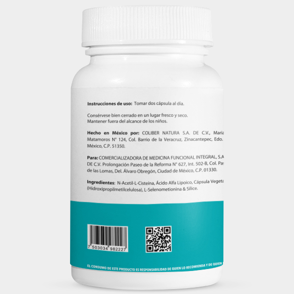 Livero Ácido Alfa Lipoico, L-Selenometionina & N-Acetil-Cisteína Matter