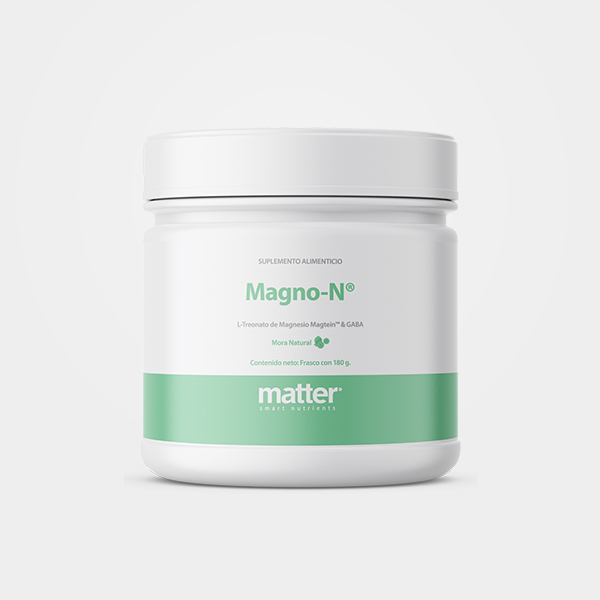 Magnesio y GABA en polvo 180 g sabor Mora Magno-N