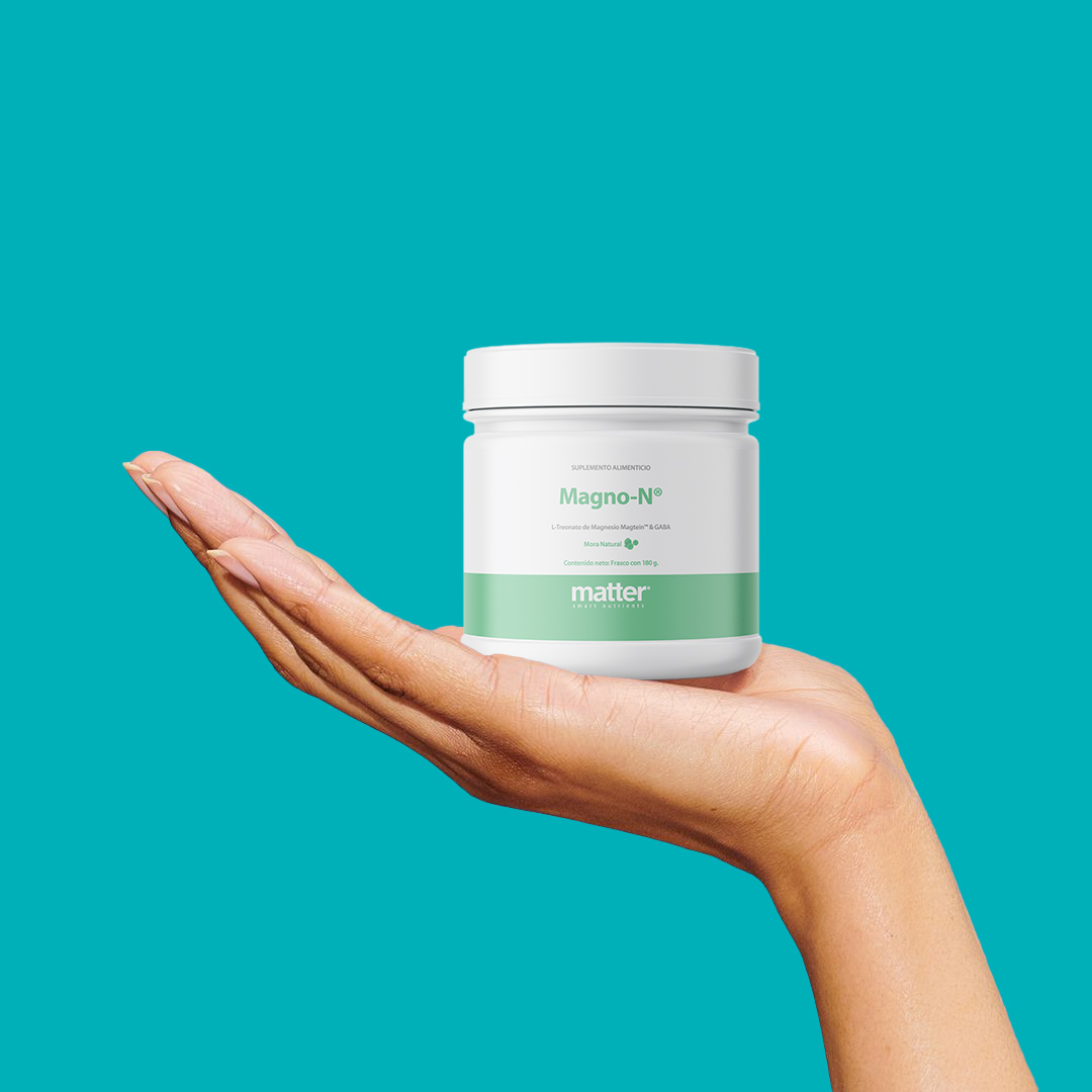 Magnesio y GABA en polvo 180 g sabor Mora Magno-N