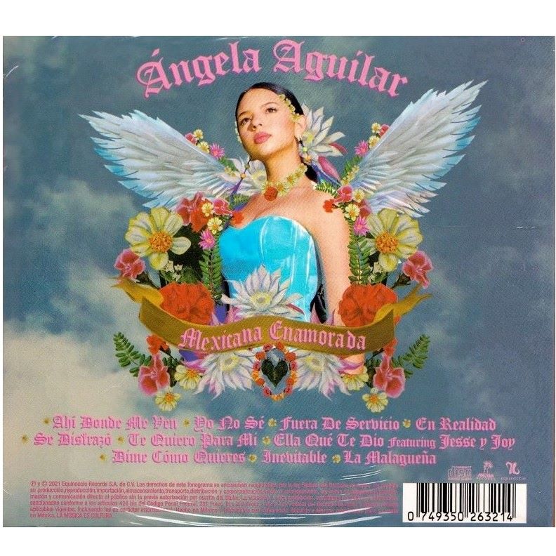 CD Ángela Aguilar ~ Mexicana enamorada