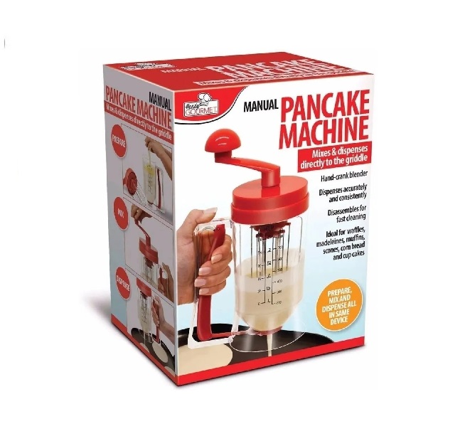 Crepera Rca + Maquina Mezclador Dispensador Manual