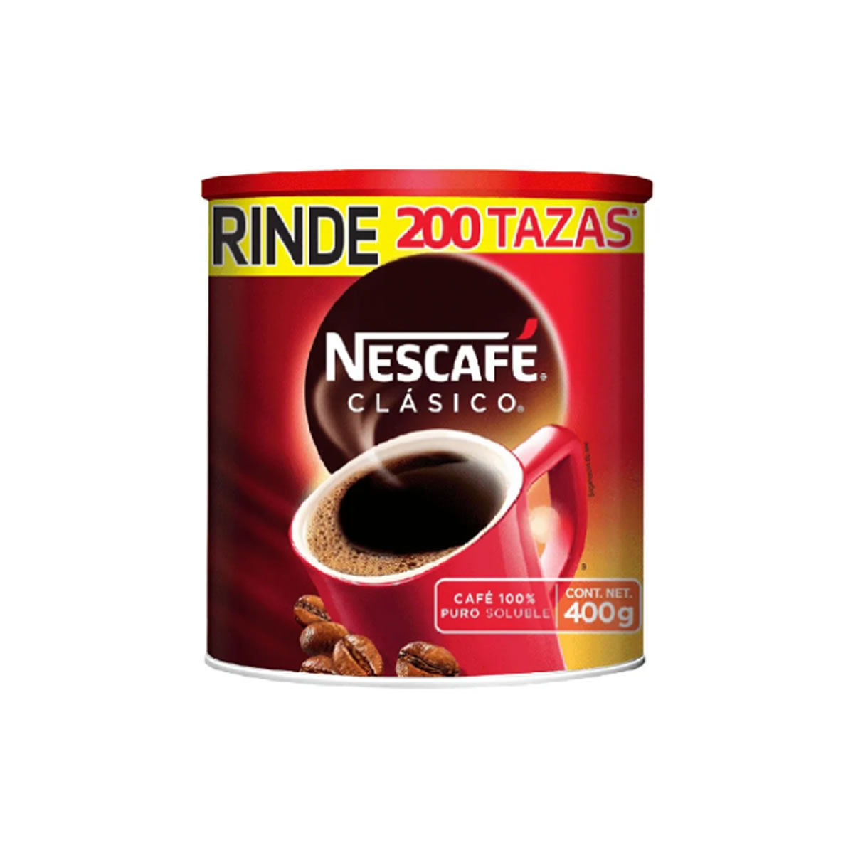 Nescafé Classic, Café Soluble Regular 2/400g.