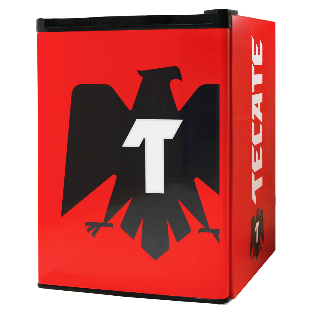 Frigobar Refrigerador 2.6 Pies Tecate Oficial Dace Con Congelador FBTIX2620-S2