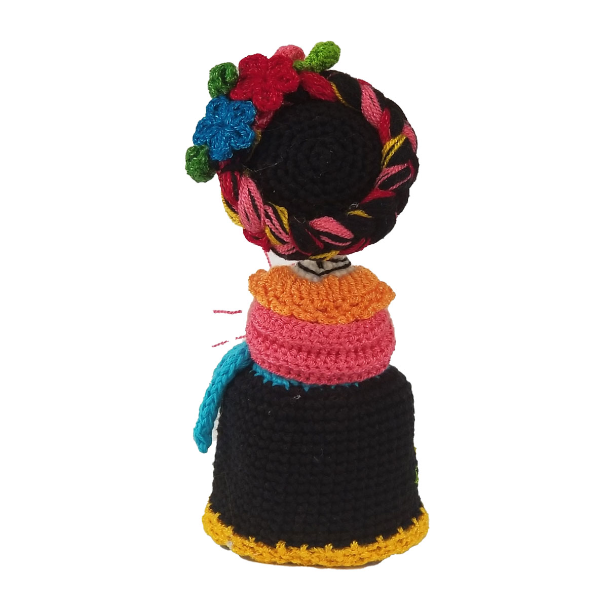 Muñeca Amigurumi Adorable Catrina 20 Cms