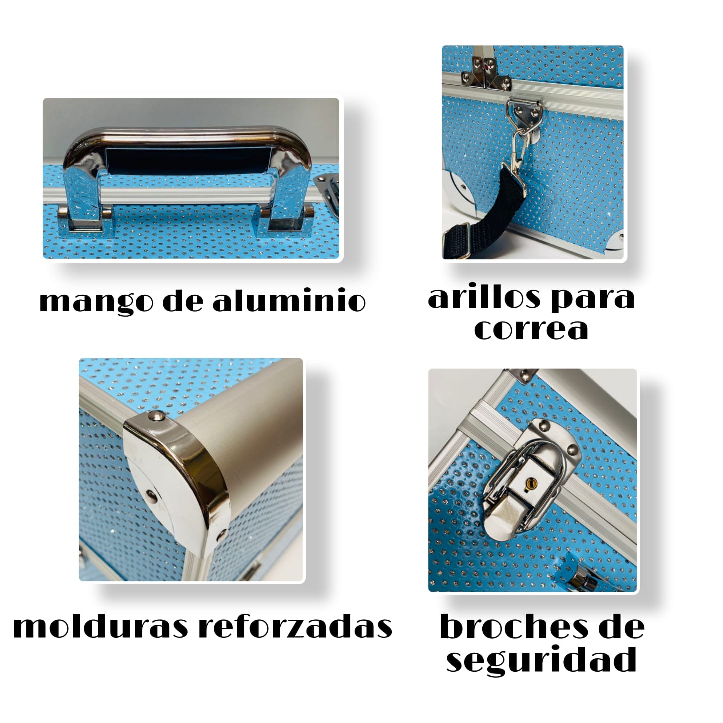 COSMETIQUERA NECESER MALETIN MAQUILLAJE UÑAS 