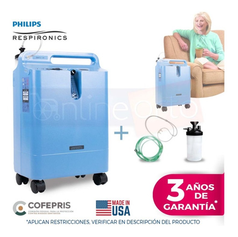 Concentrador De Oxígeno 5 Litros Everflo Philips Respironics