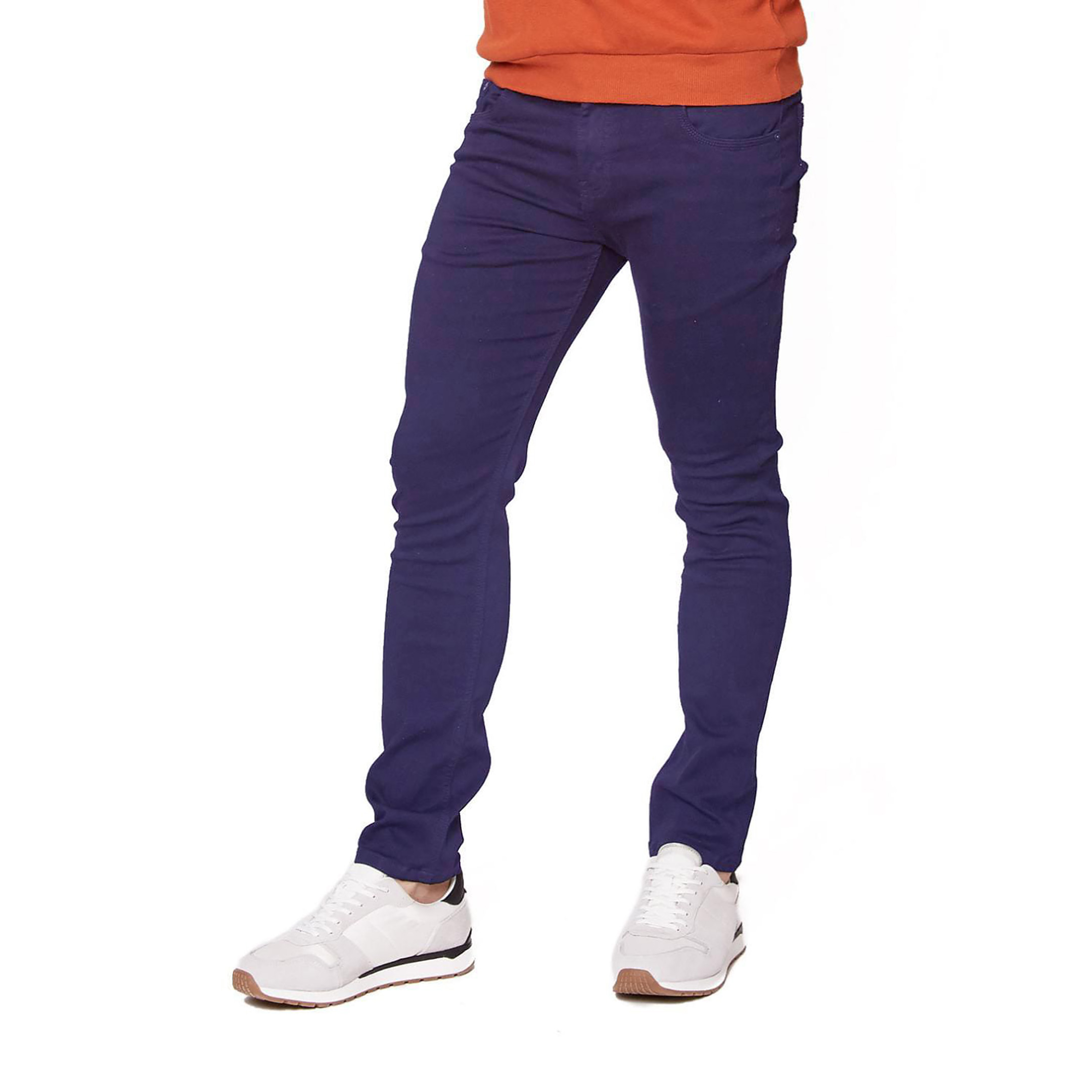 EJ | Pantalón de gabardina para hombre, Corte Skinny | Modelo 5501