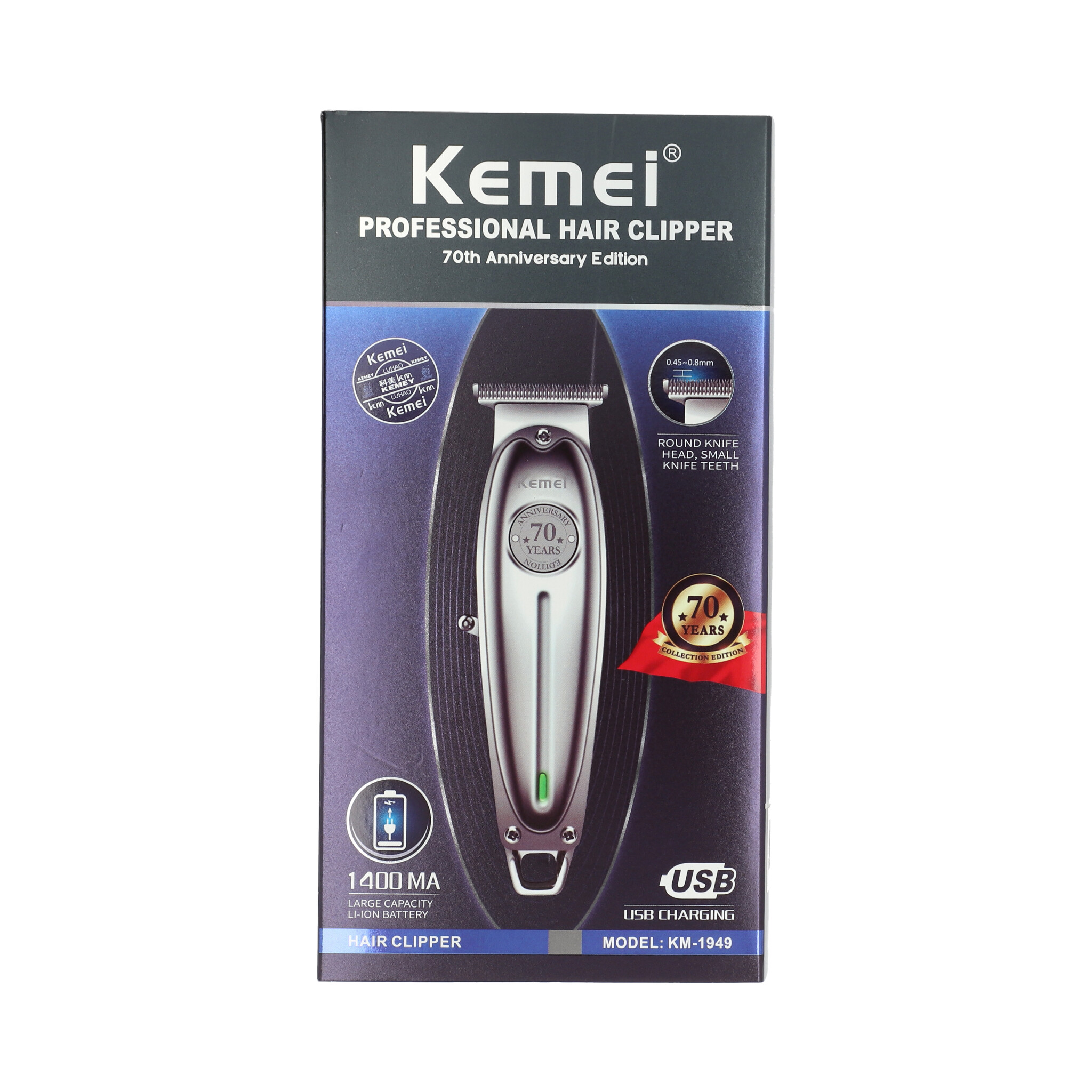 KEMEI Maquina terminadora de corte de cabello Mod. KM 1949