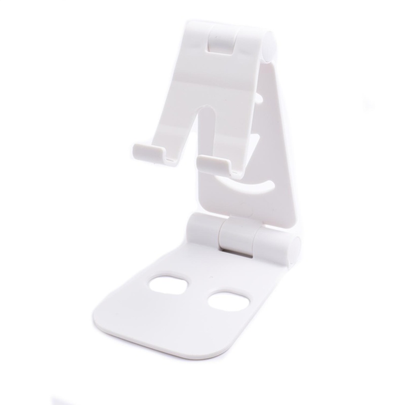 Soporte plegable para smartphone celular blanco ligero practico base