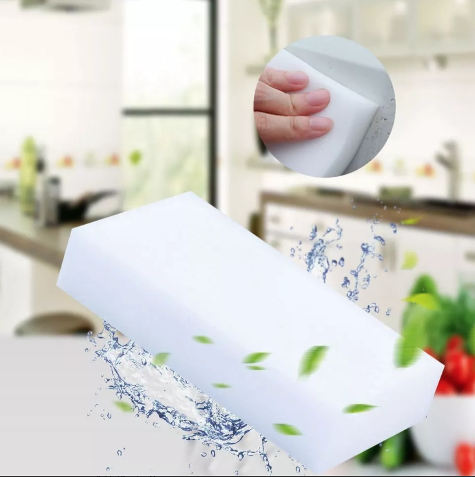 1 Esponja Mágica Melamina Calidad Premium Mayoreo